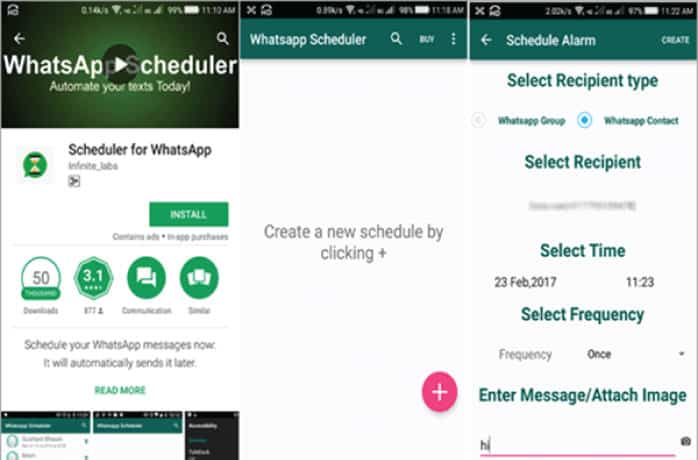 How To Schedule Messages In Whatsapp On Your Android l NeoDove