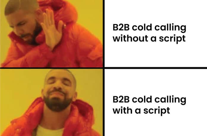 Use a B2B sales call script - NeoDove